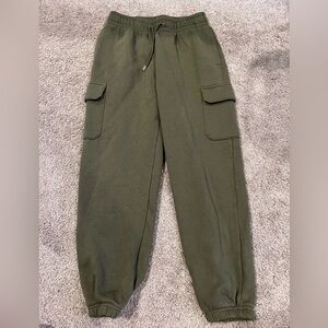 Green Under Armour Cargo Joggers